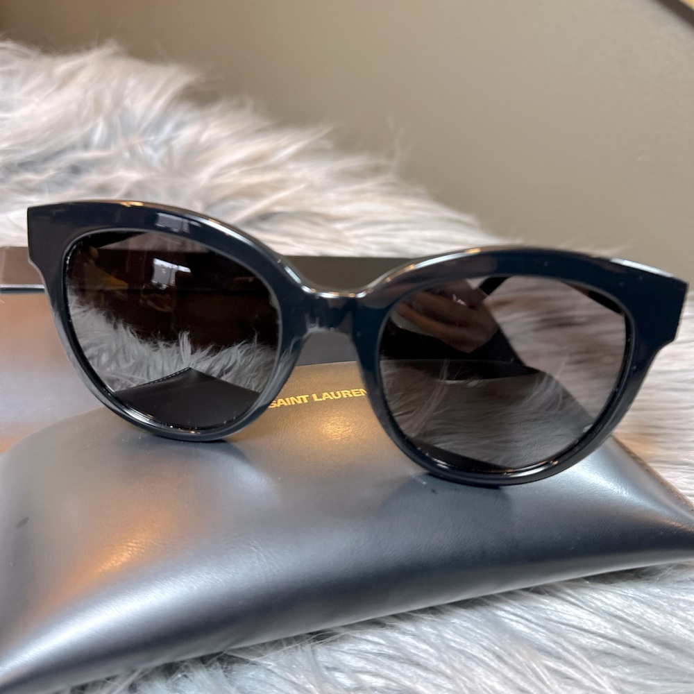 Brand New Saint Laurent Black Sunglasses